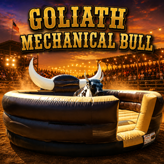Goliath mechanical bull rental in Metro Atlanta