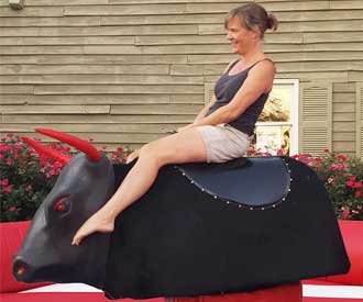 Grayson mechanical bull party rental